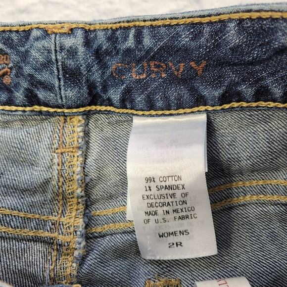 Eddie Bauer Curvy Specially Dyed Bootcut Jeans size 2R - Picture 13 of 16